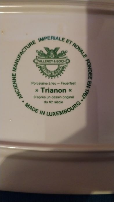 Set 6 persoane Villeroy & Boch, modelul Trianon, Luxembourg