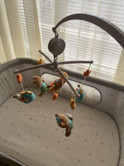 Бебешка кошара Pali next to me + въртележка със звук