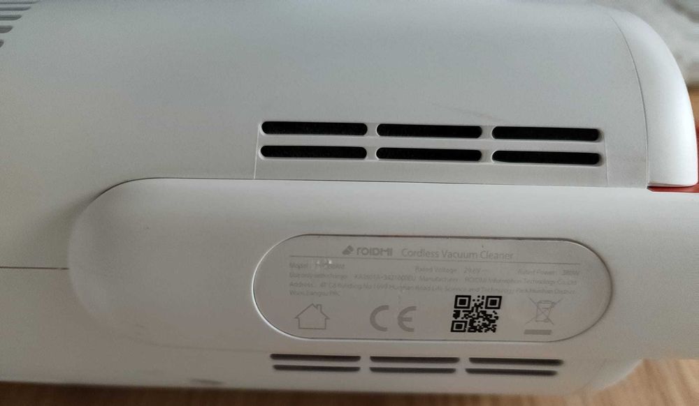 Aspirator Vertical fără fir Roidmi S1 Special, Roșu, 415W