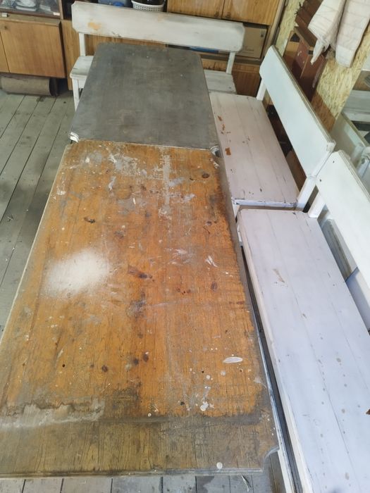 Продам столы с лавочками