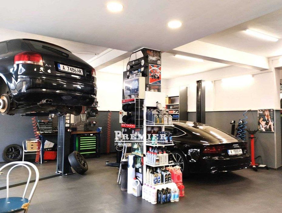 Продава се напълно оборудван автосервиз с висока доходност.