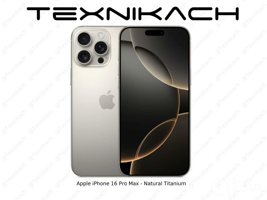 iPhone 16 Pro Max • Yetkazib berish • Tekshirib to‘lash
