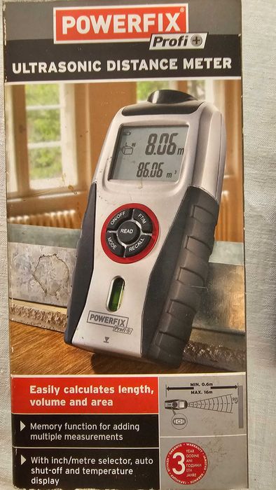 Нова лазерна електронна ролетка Powerfix Pro