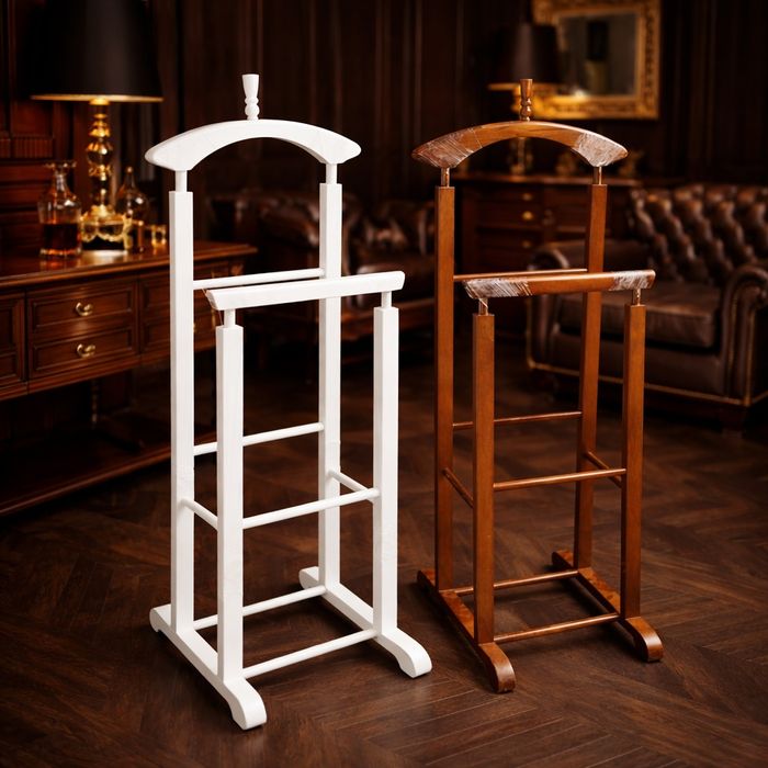 вешалка для одежды из массива сосны, ручная работа