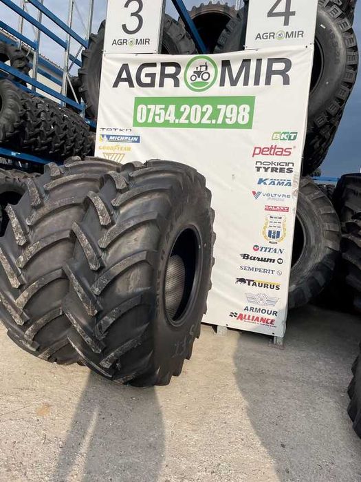 500/85R24 Cauciucuri noi de combina MITAS Radiale de Class Fendt