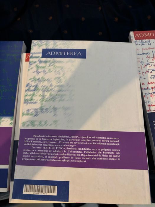 Culegerii Matematica si Fizica UPB