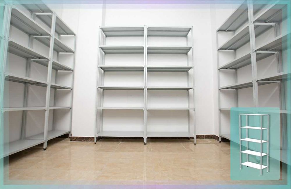 Arxiv stellaj, rafli metall tokchalar, ombor, архивный стеллаж