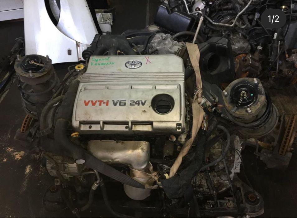 Привозной Двигатель на Toyota Camry 30-35/Lexus ES300 1MZ-FE 3Л