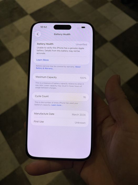 iPhone 15 pro max condiție ok 256
