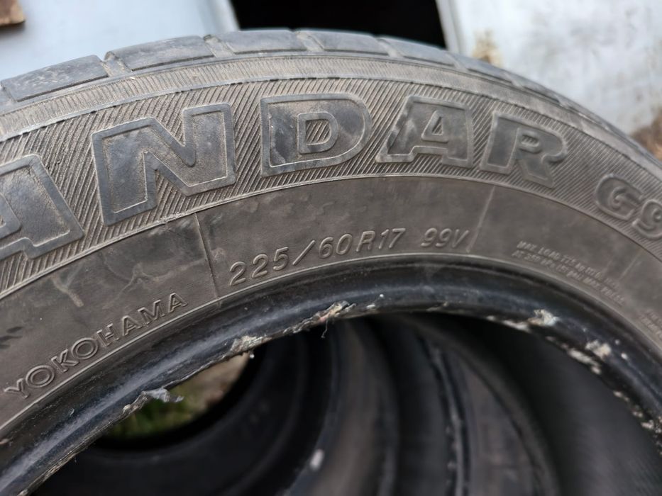 Продам летние шины 225/60/17