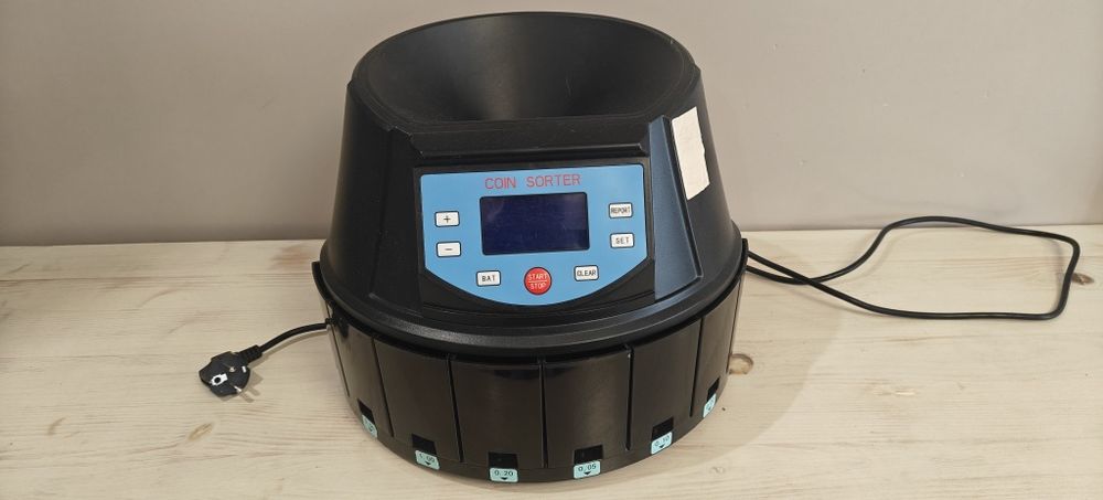 Монетоброячна машина за броене на евромонети