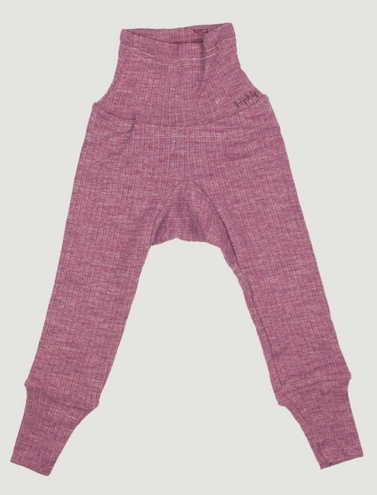 Pantaloni comozi seamless din lână, mătase și bumbac Cosilana 74/80