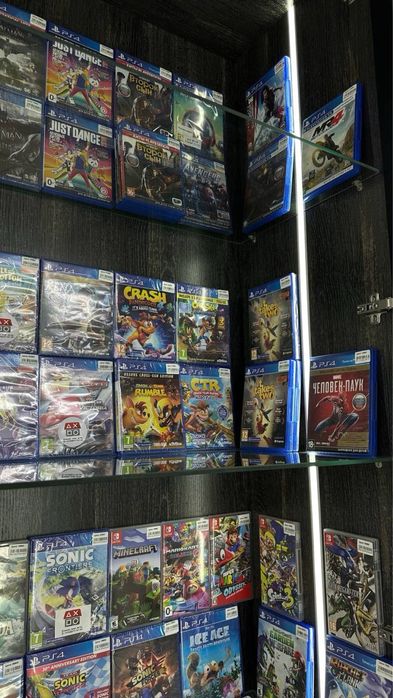 Диски для приставок PS 4/5 X-BOX