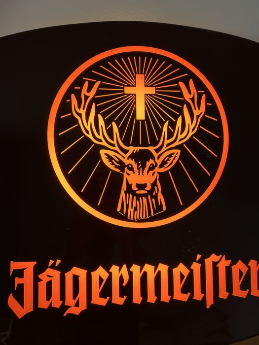 Reclama luminoasa Jagermeister