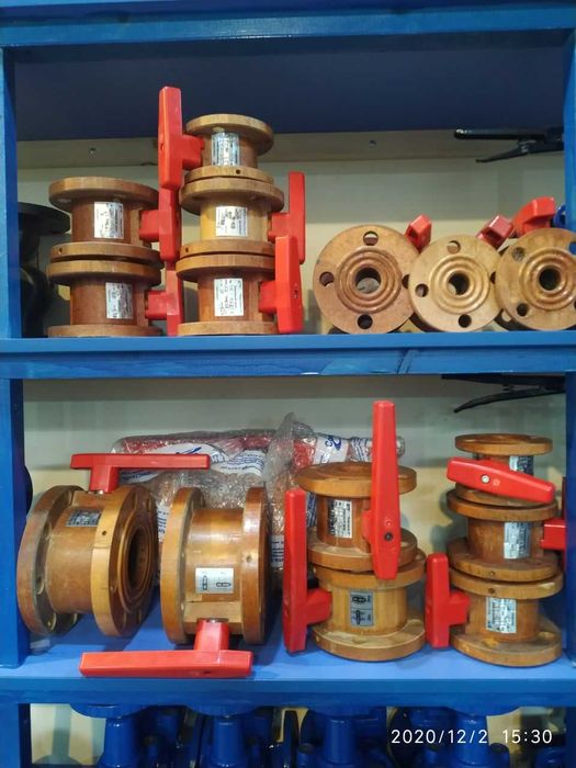 КРАН шаровый химстойкий Ду25-40 Сертификат, Гарантия