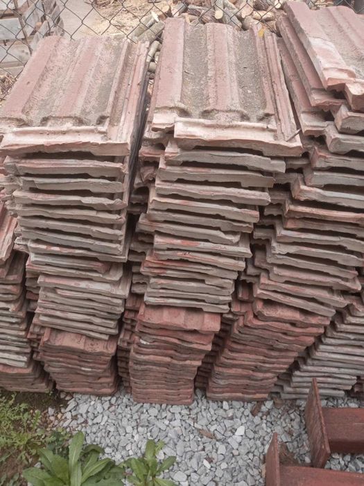 Цигли за покрив. Втора употреба.