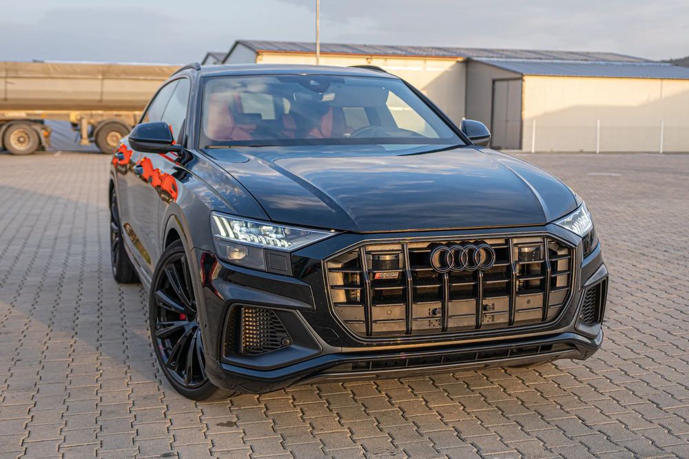 Audi SQ8 4.0 TFSI | 507 CP V8 quattro | Interior Rosu | B&O | TVA Deductibil