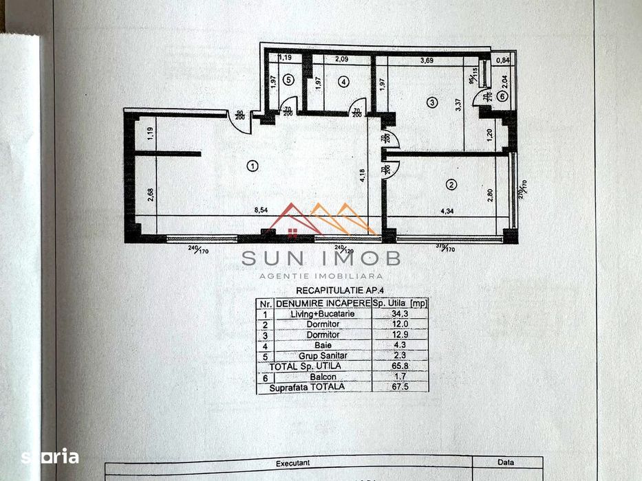 Apartament 3 Camere | Prima Închiriere | Mobilat Și Utilat | Câmpina
