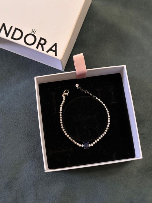 Brățară Pandora strălucitoare pavé „tennis” – Argint 925