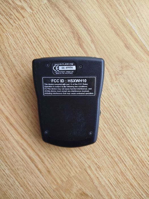 Detector radar Whistler 1732 perfect Functional