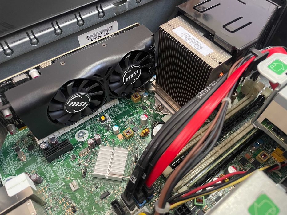 Бюджетен геймърски компютър HP Elite 8300SFF, nVidia 1050Ti 4GB