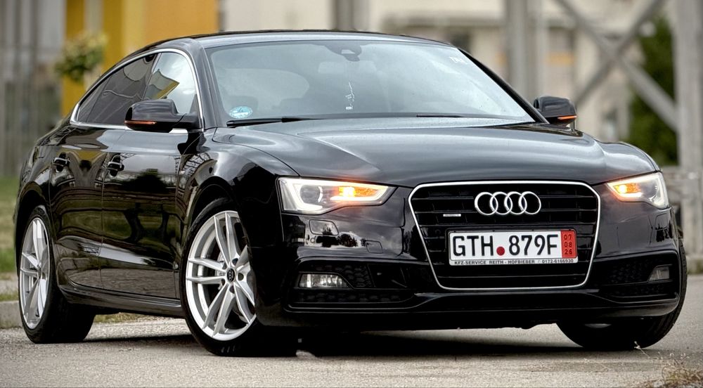 Audi A5 3xS-Line Quattro 2016 Euro 6 2.0 TDI 190 CP Cutie Automata S-Tronic Distronic Lane Assist Front Assist Bang&Olufsen