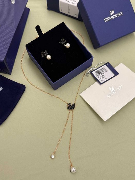 Set Swarovski Black Swan