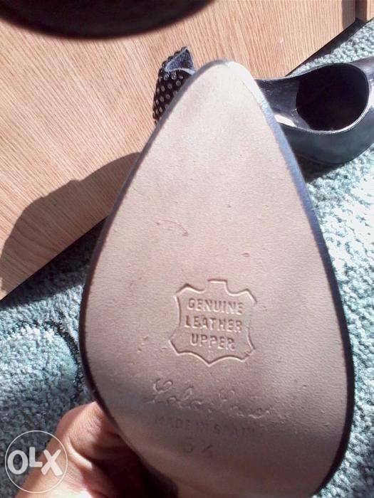 Pantofi negri toc 8 cm