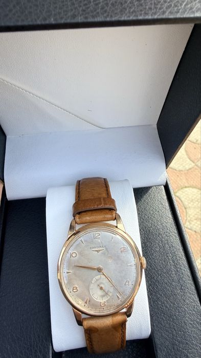 Longines vintege aur 18k impecabil
