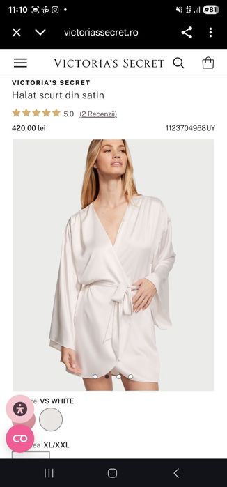 Halat mireasa Victoria’s Secret xl