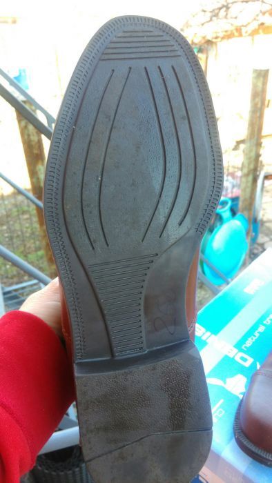 Pantofi piele maro din piele naturala