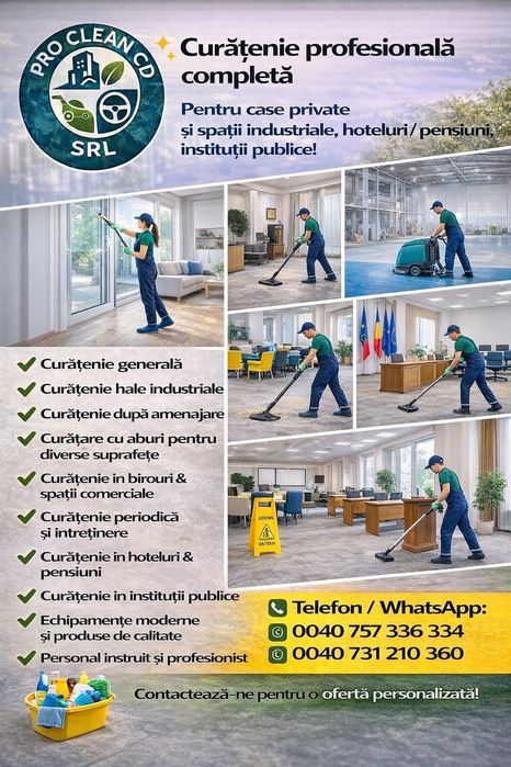 Servicii de curățenie