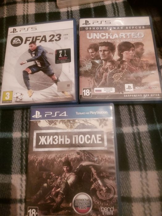 Продам игры ps5 ps4 5000