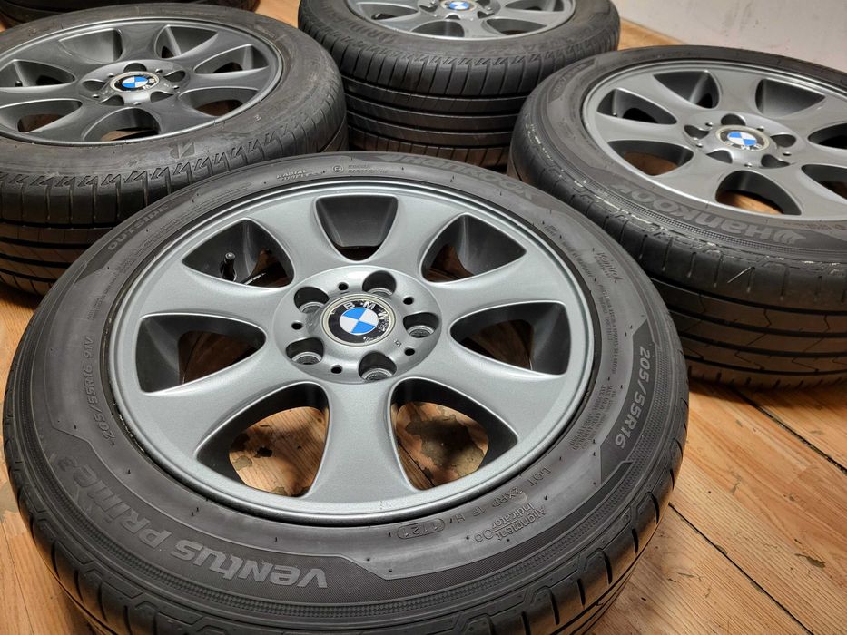 джанти 16" 5х120 BMW летни гуми 205/55/16