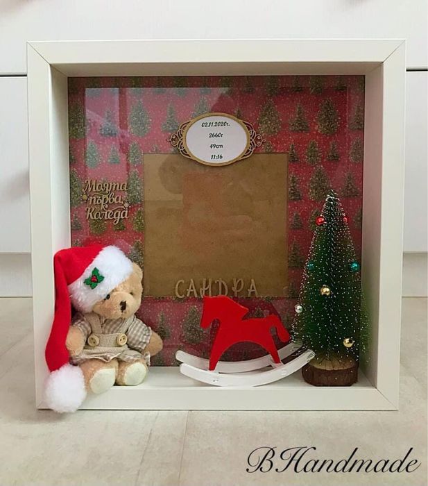 3Д детски коледни рамки