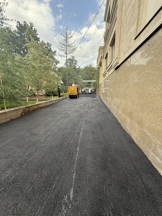 Асфальтирование Асфальт Укладка асфальта