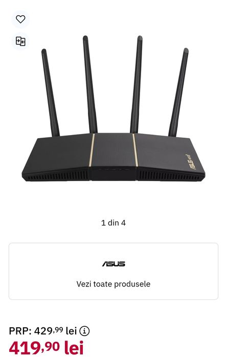 Router Wireless Gigabit ASUS RT-AX57 AX3000
