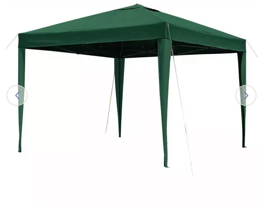Cort Pavilion pliabil de grădină Argos Home 3m x 3m - Verde