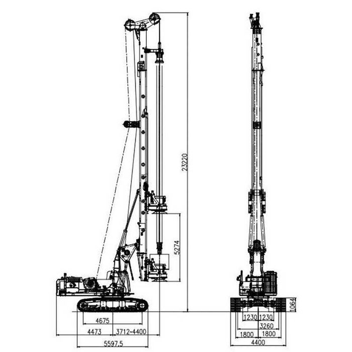 Роторная буровая установка ZOOMLION ZR255D