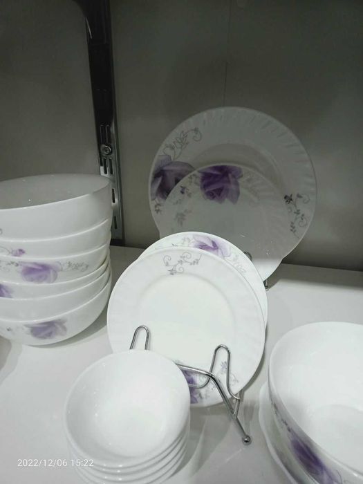 Torix набор 12 кишилик  набор посуды на 12 персон Торих