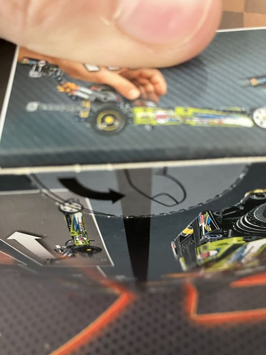 Lego Technic Dragster неотваряно