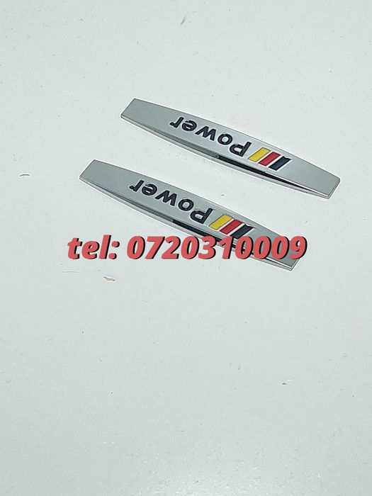 Set 2 Buc Logo Cromat Power