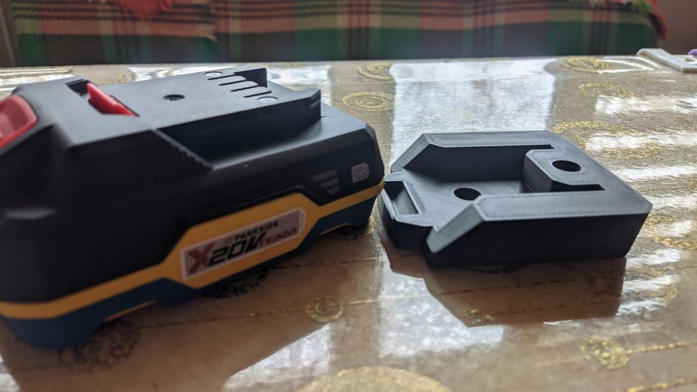 Държач / Стойка за батерии Parkside X20V Team – Високо качество