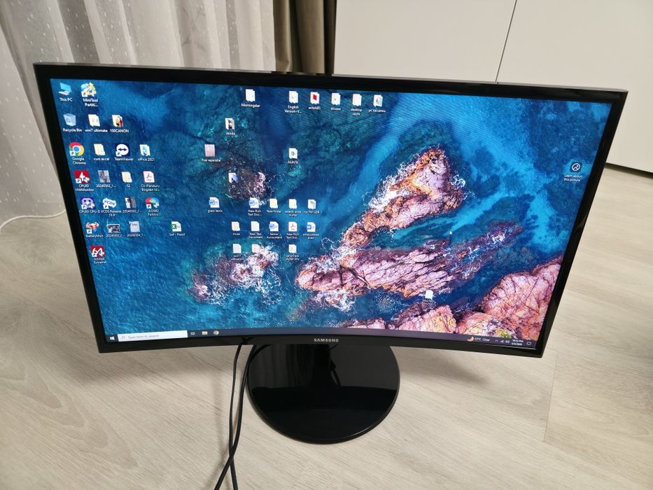 Monitor curbat Samsung 27inch gaming