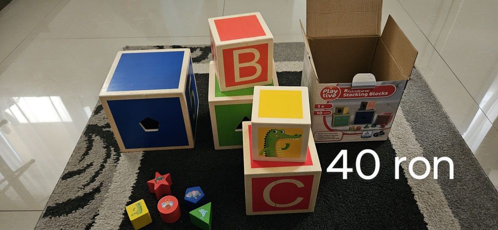 Jucării copii second hand lemn diverse