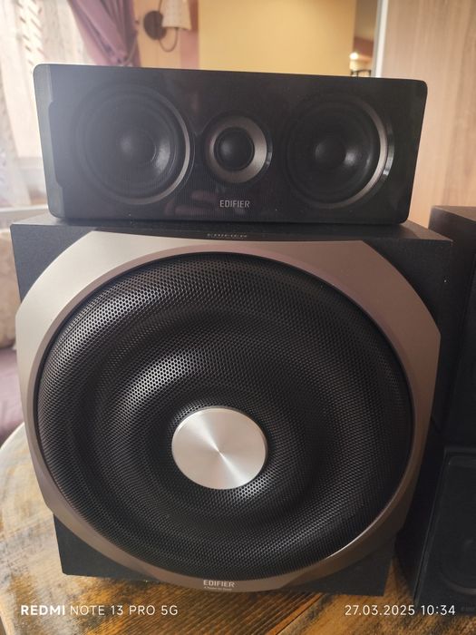 Тонколони Edifier 5.1 S760D 540W
Продавам тонколони Edifier 5.1 S760D,