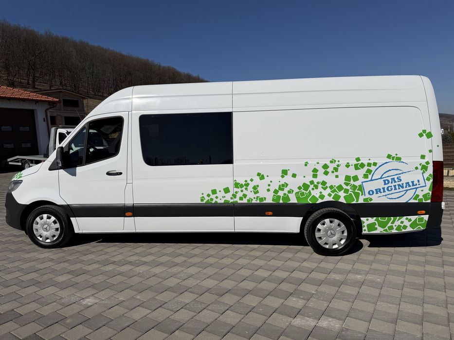 Mercedes Sprinter 319 Maxi Mixt 5 Locuri Carlig 3500 Kg