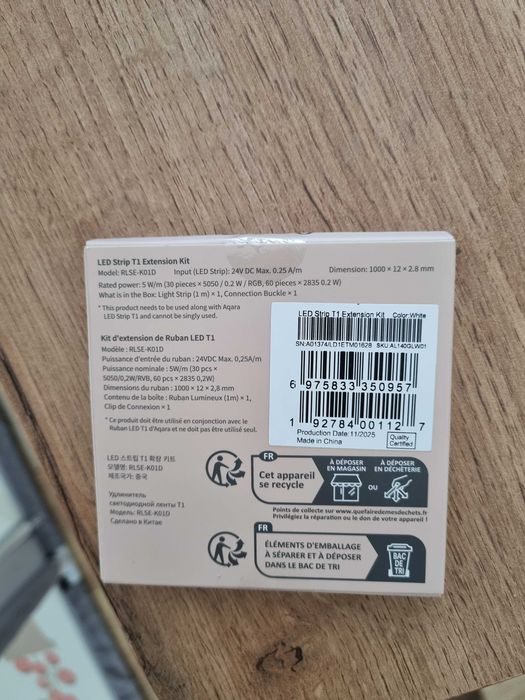 Extensie banda LED Aqara H1 1m