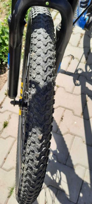 Vând bicicletă MTB frana pe disc full suspension, Trink B216-blue 26''