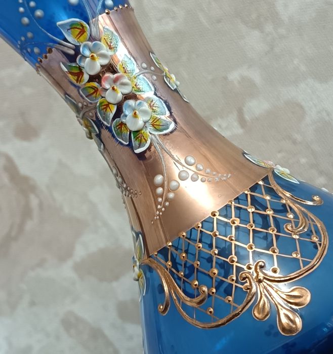 Кристална ваза Бохемия-Чехия